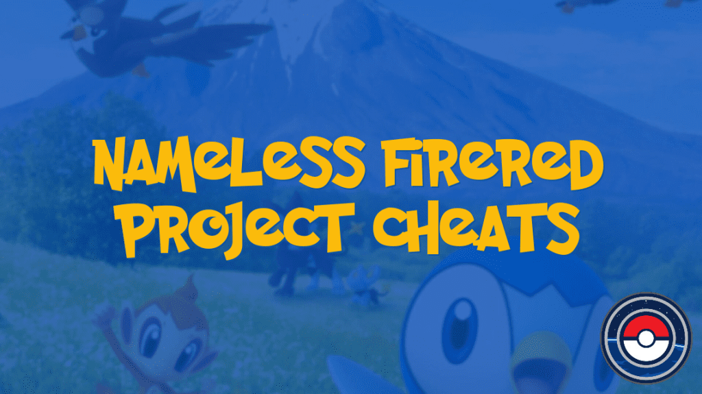 Nameless FireRed Project Cheats