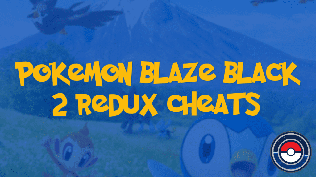 pokemon blaze black 2 nds cheats