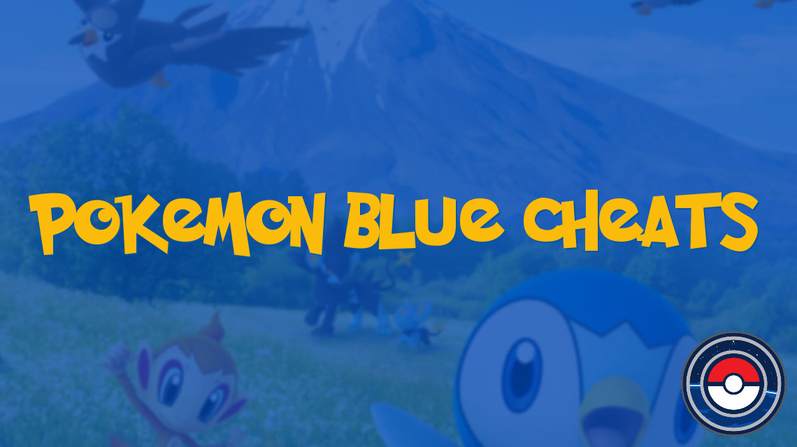 Pokemon Blue Cheats
