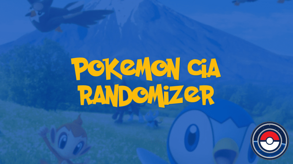 Pokemon Cia Randomizer PokeIndex