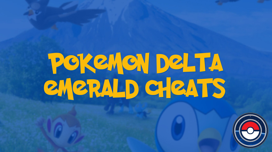 Pokemon Delta Emerald Cheats