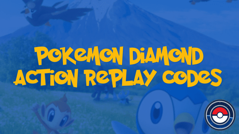 Pokemon Diamond Action Replay Codes | PokeIndex