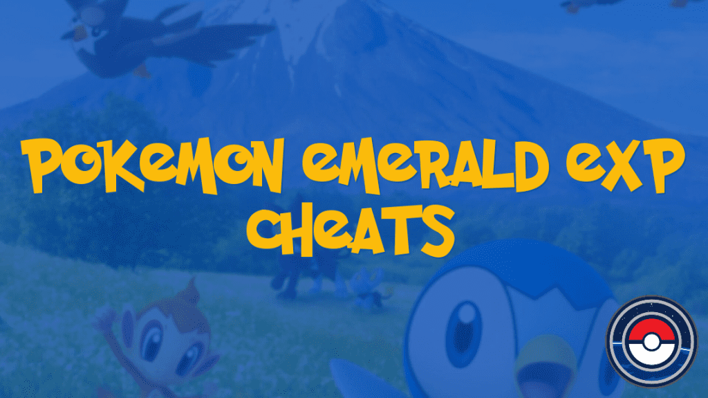 Pokemon Emerald EXP Cheats