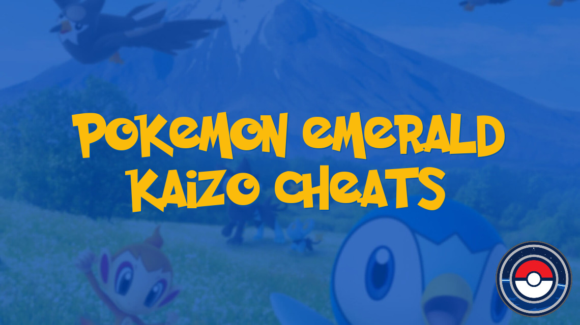 Pokemon Emerald Kaizo Cheats PokeIndex