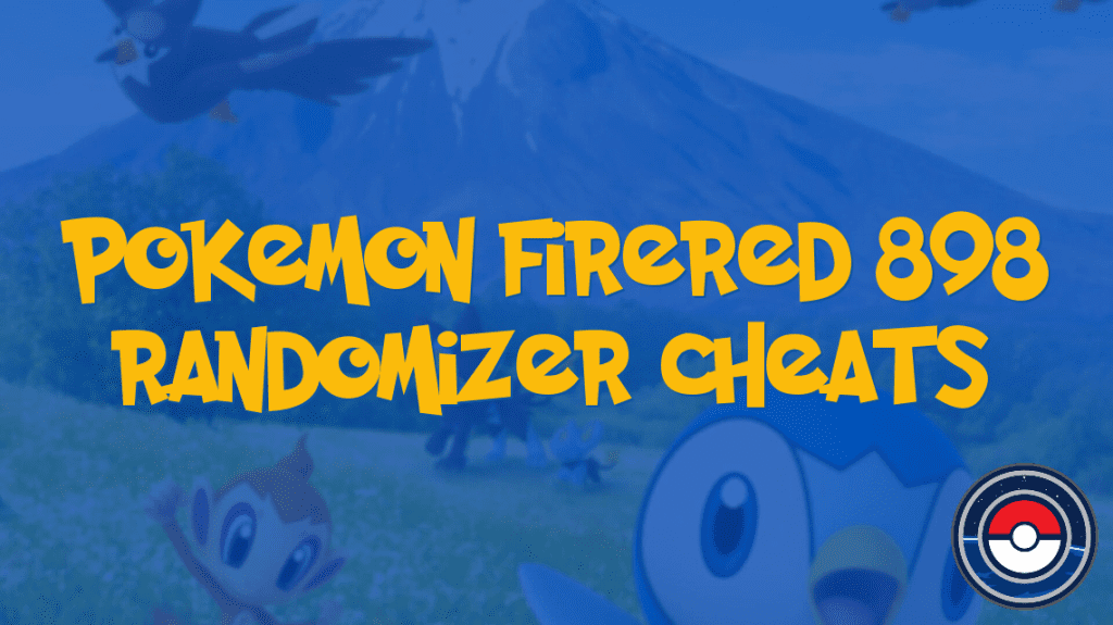 Pokemon FireRed 898 Randomizer Cheats