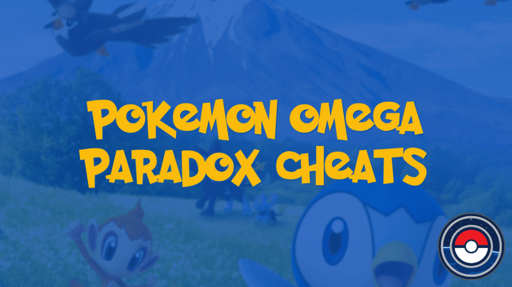 Pokemon Omega Paradox Cheats